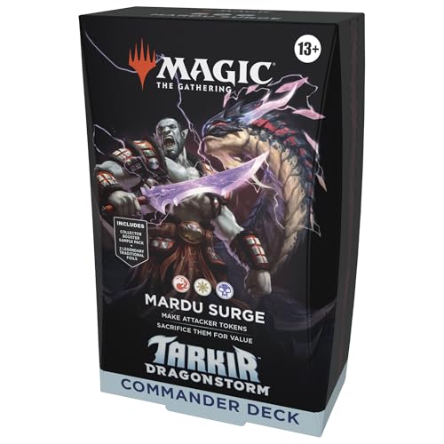 Magic: The Gathering Tarkir: Drachensturm Commander-Deck – Mardu-Ansturm (Englische Version), Vielfarbig von Magic: The Gathering