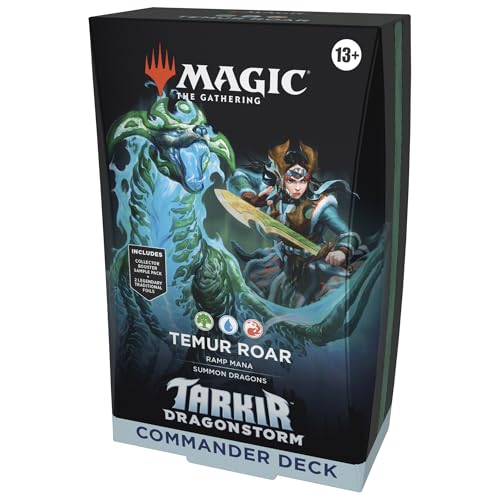 Magic: The Gathering Tarkir: Drachensturm Commander-Deck – Temur-Gebrüll (Englische Version) von Magic: The Gathering