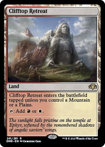 Magic: the Gathering - Clifftop Retreat (241) - Dominaria Remastered von Magic: The Gathering