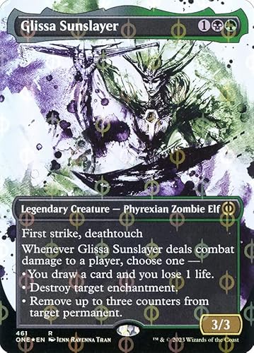 Magic: the Gathering - Glissa Sunslayer (461) - Compleat - Foil - Phyrexia: all will be one von Magic: The Gathering