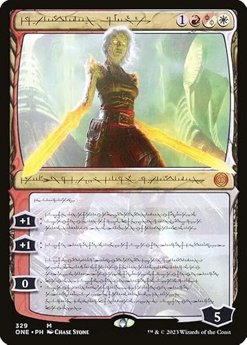 Magic: the Gathering - Nahiri, The Unforgiving (329) - Showcase - Phyrexian - Phyrexia: all will be one von Magic: The Gathering