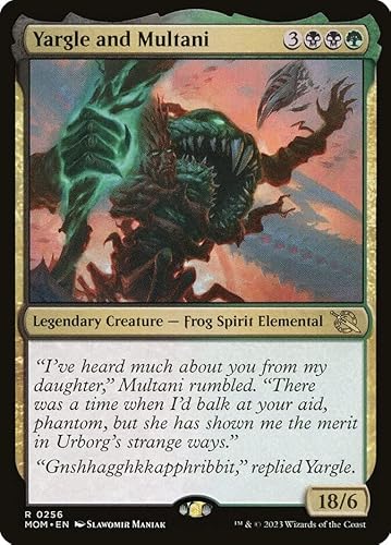 Magic: the Gathering - Yargle and Multani (256) - March of The Machine von Magic: The Gathering