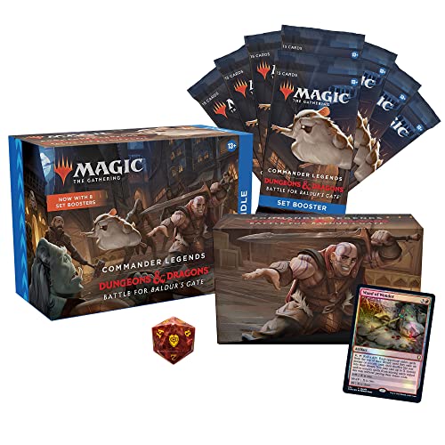 Wizards of The Coast MTG - Commander Legends Baldur's Gate Bundle - EN Wizards of The Coast MTG - Commander Legends Baldur's Gate Bundle - EN von Magic: The Gathering