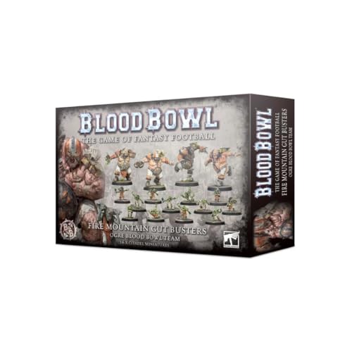 Games Workshop Blood Bowl - Team Ogre : Fire Mountain Gut Busters von Games Workshop