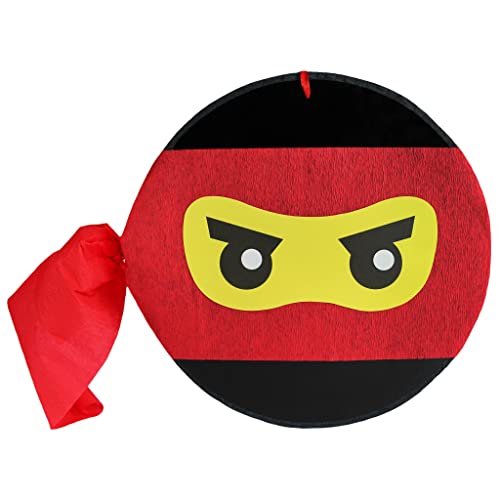 MagicPinatas Ninja Bombe – Pinata für Jungen zum Geburtstag – Befüllbare Piñata mit Süßigkeiten & Spielzeug – Geschenkfertig in Zellophan verpackt – Lustige Partydeko für Kinder & Erwachsene MagicPinatas Ninja Bombe – Pinata für Jungen zum Geburtstag – Befüllbare Piñata mit Süßigkeiten & Spielzeug – Geschenkfertig in Zellophan verpackt – Lustige Partydeko für Kinder & Erwachsene von MagicPinatas