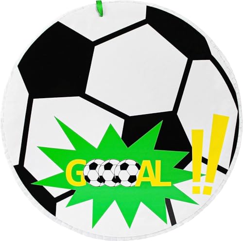 MagicPinatas Pinata Fussball – Fußball-Pinata für Jungen zum Geburtstag – Befüllbare Piñata mit Süßigkeiten & Spielzeug – Geschenkfertig in Zellophan verpackt – Partydeko für Kinder & Erwachsene MagicPinatas Pinata Fussball – Fußball-Pinata für Jungen zum Geburtstag – Befüllbare Piñata mit Süßigkeiten & Spielzeug – Geschenkfertig in Zellophan verpackt – Partydeko für Kinder & Erwachsene von MagicPinatas