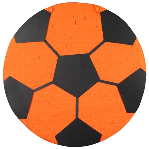 MagicPinatas Pinata Fussball – Fußball-Pinata für Jungen zum Geburtstag – Befüllbare Piñata mit Süßigkeiten & Spielzeug – Geschenkfertig in Zellophan verpackt – Partydeko für Kinder & Erwachsene MagicPinatas Pinata Fussball – Fußball-Pinata für Jungen zum Geburtstag – Befüllbare Piñata mit Süßigkeiten & Spielzeug – Geschenkfertig in Zellophan verpackt – Partydeko für Kinder & Erwachsene von MagicPinatas