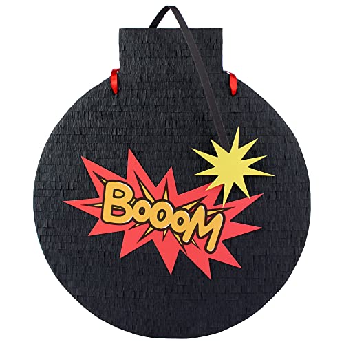 MagicPinatas Bombe Pinata Geburtstag Junge - Pinjata für Kinder - Party Deko - Spielzug Geschenk für Jungs, Mädchen - Mitgebsel Kindergeburtstag Gastgeschenke MagicPinatas Bombe Pinata Geburtstag Junge - Pinjata für Kinder - Party Deko - Spielzug Geschenk für Jungs, Mädchen - Mitgebsel Kindergeburtstag Gastgeschenke von MagicPinatas
