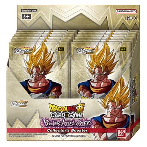 Magician's Circle Dragon Ball Card Game Power Absorbed Collector's Booster Display B20-C (12 Briefumschläge) - ENG von Magician's Circle