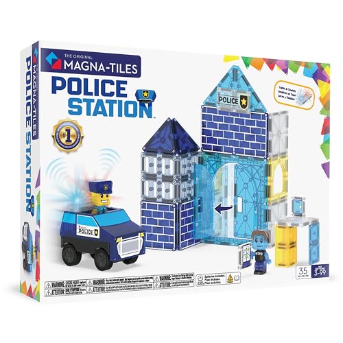 MAGNA-TILES Polizeistation 35-teiliges Magnetbauset - Die originale Magnetbaumarke MAGNA-TILES Polizeistation 35-teiliges Magnetbauset - Die originale Magnetbaumarke von Magna-Tiles