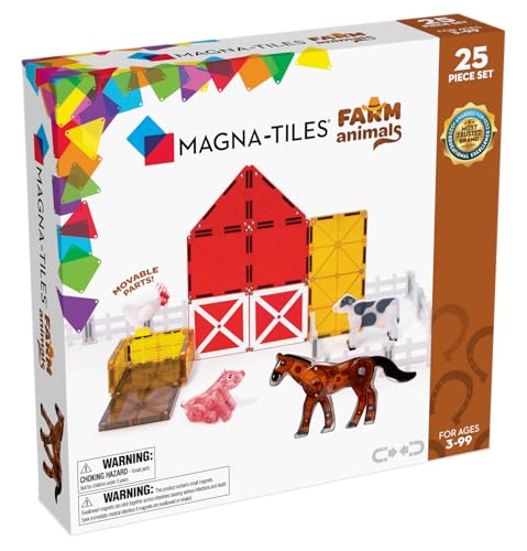 Magna-Tiles - Boerderij Set - Magnetisch Speelgoed 25 stuks von Magna-Tiles