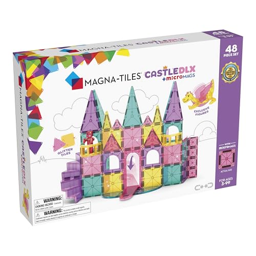 Magna-Tiles Castle DLX 48-teiliges Magnetbauset - Die Original Magnetbaumarke Magna-Tiles Castle DLX 48-teiliges Magnetbauset - Die Original Magnetbaumarke von Magna-Tiles