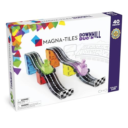 Magna Tiles - Downhill Duo 40-Piece Set - Downhill 2er - 40 Teile von Magna-Tiles