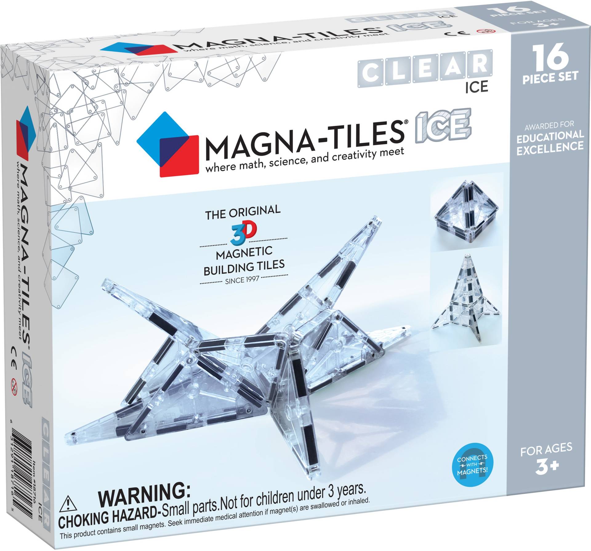 MAGNA-TILES Eis Bausatz 16 Teile MAGNA-TILES Eis Bausatz 16 Teile von MAGNA-TILES
