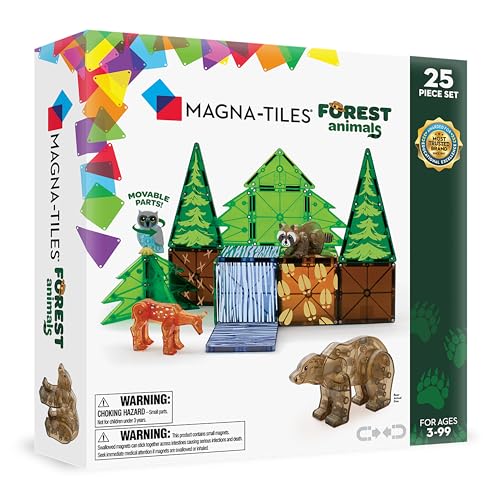 Magna-Tiles - Forest Animals 25 pcs Set - (90224) von Magna-Tiles