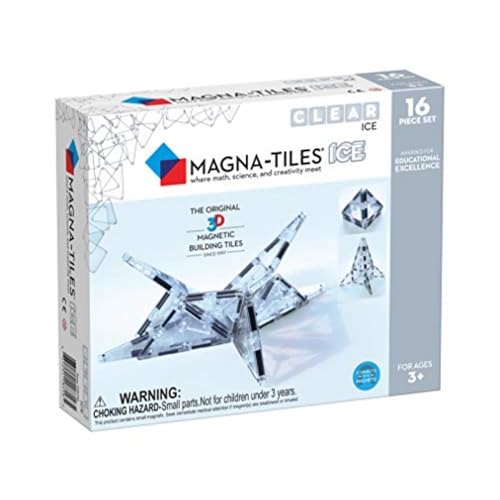 Magna-Tiles - Ice 16 pcs Expansion Set (90214) von Magna-Tiles