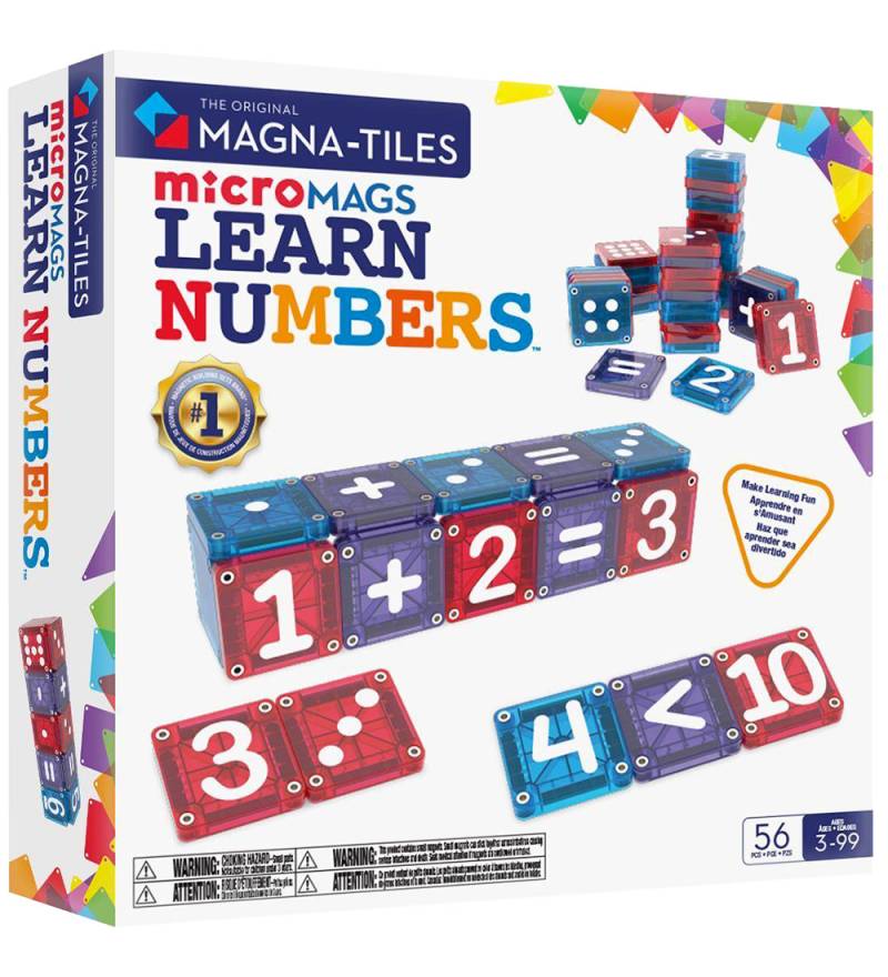 Magna-Tiles Magnetset – 56 Teile – Zahlen lernen - Magna-Tiles - One Size - Magnetspielzeug Magna-Tiles Magnetset – 56 Teile – Zahlen lernen - Magna-Tiles - One Size - Magnetspielzeug von Magna-Tiles