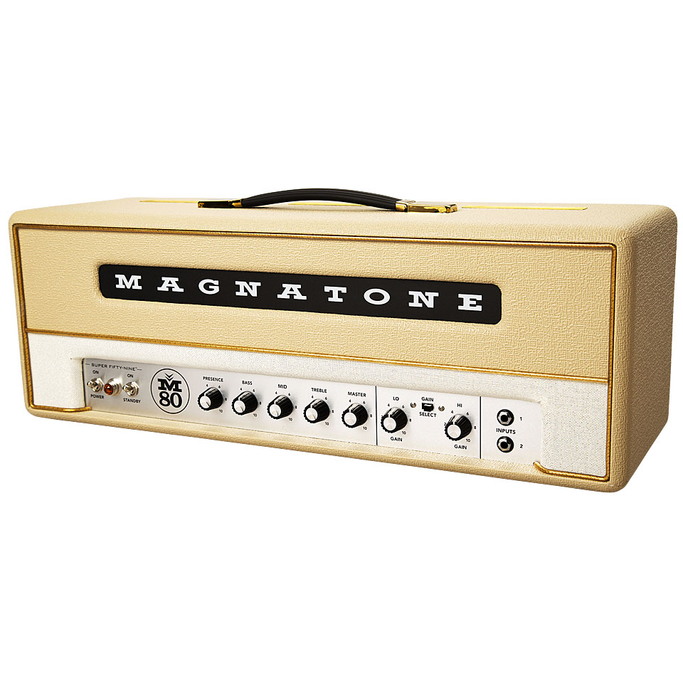 Magnatone Super Fifty-Nine M-80 (Gold) Topteil E-Gitarre von Magnatone