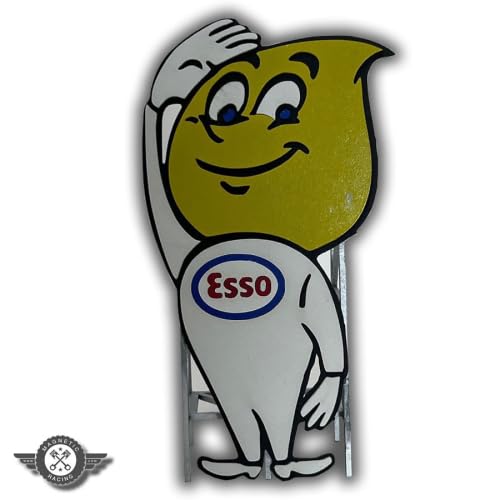 Magnetic Racing 031 Panneau Esso Drip Man (Non peint ou Peint) - Peint von Magnetic Racing
