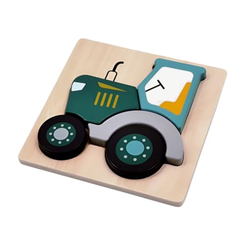 Magni - Holzpuzzle Puzzlespiel (Traktor) von Magni
