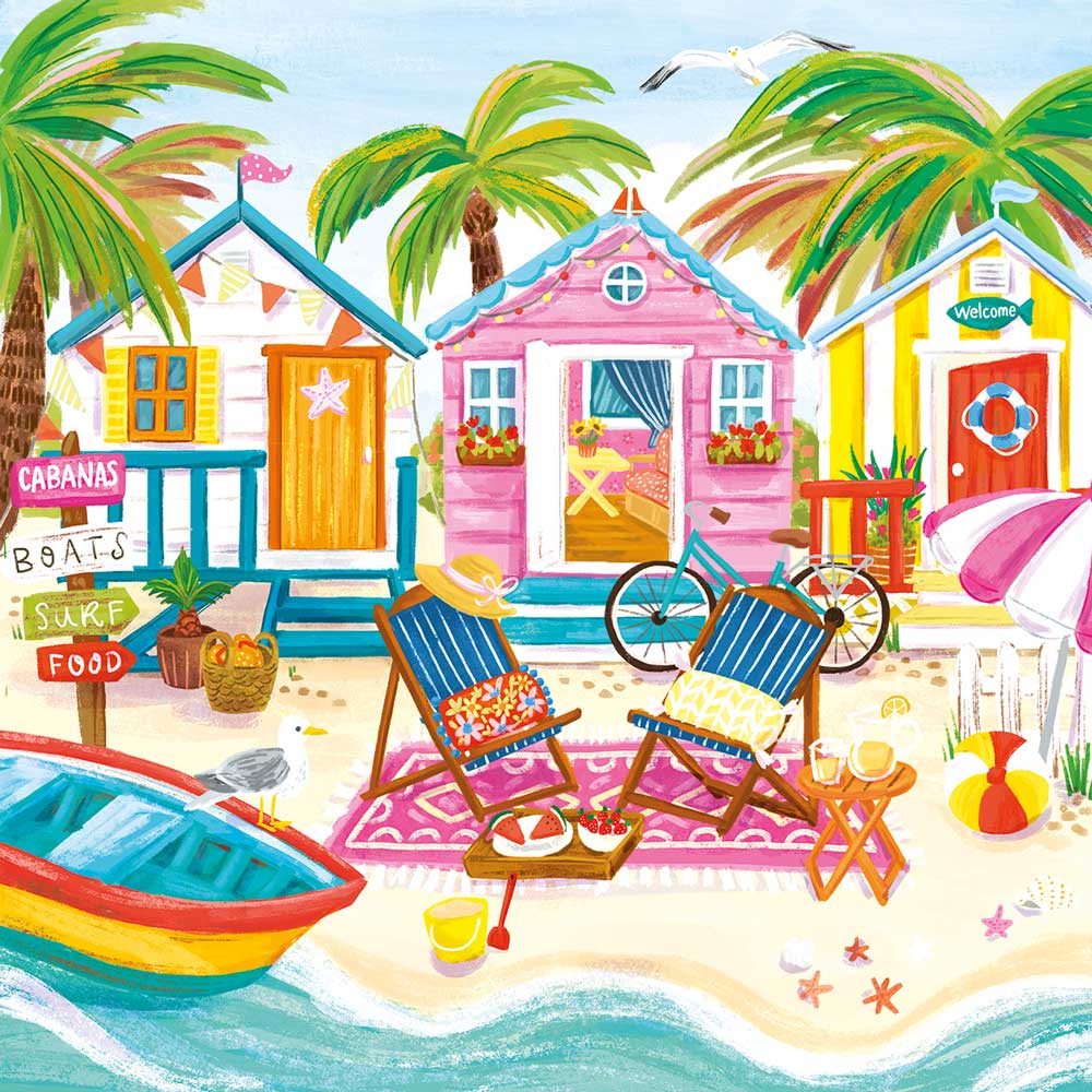 Magnolia Beach Huts 1023 Teile Puzzle Magnolia-3474 Magnolia Beach Huts 1023 Teile Puzzle Magnolia-3474 von Magnolia