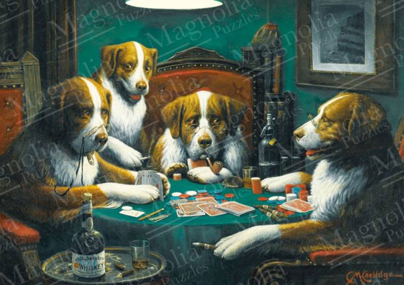 Magnolia Dogs Playing Poker 1000 Teile Puzzle Magnolia-2325 Magnolia Dogs Playing Poker 1000 Teile Puzzle Magnolia-2325 von Magnolia