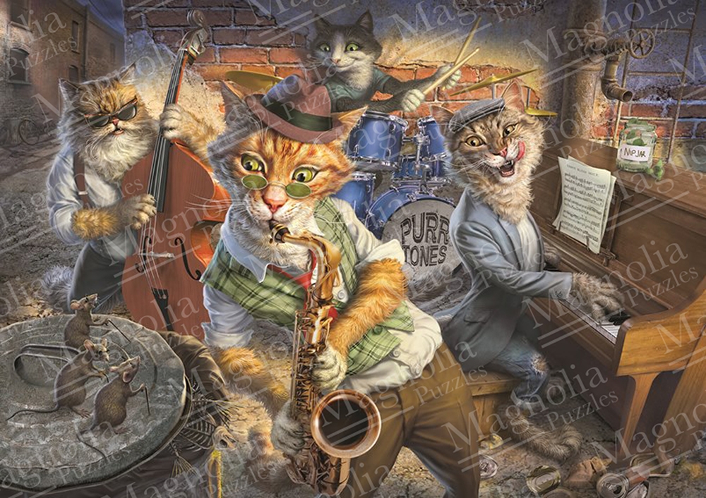 Magnolia Groupies at Risk 1000 Teile Puzzle Magnolia-3403 Magnolia Groupies at Risk 1000 Teile Puzzle Magnolia-3403 von Magnolia