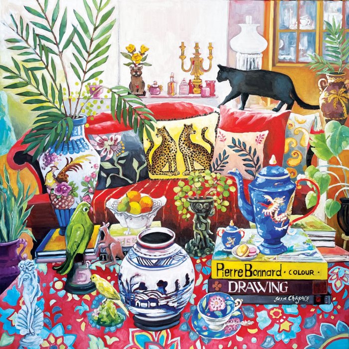 Magnolia Katzengang 1000 Teile Puzzle Magnolia-6101 von Magnolia