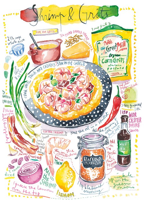 Magnolia Krabben und Grütze 1000 Teile Puzzle Magnolia-3312 von Magnolia