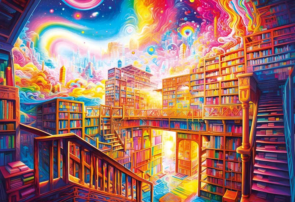 Magnolia Library City 1000 Teile Puzzle Magnolia-8605 Magnolia Library City 1000 Teile Puzzle Magnolia-8605 von Magnolia