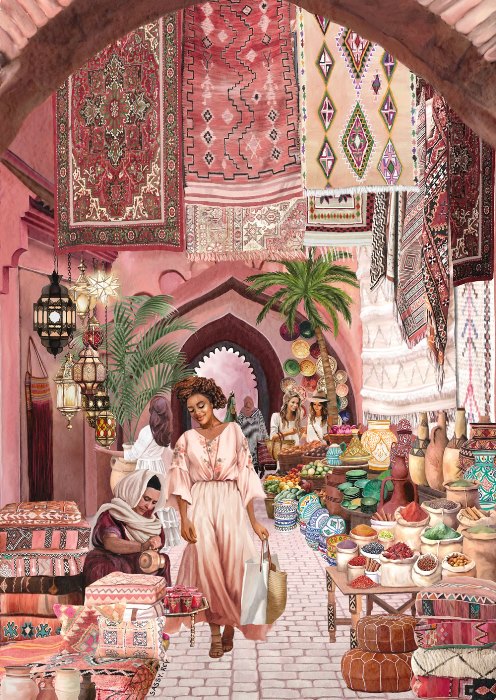Magnolia Marrakech 1000 Teile Puzzle Magnolia-3428 Magnolia Marrakech 1000 Teile Puzzle Magnolia-3428 von Magnolia