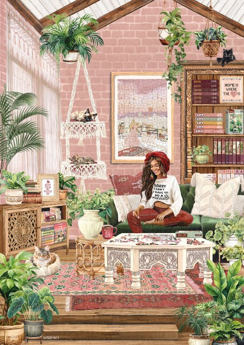 Magnolia Mein Puzzle-Zimmer 1000 Teile Puzzle Magnolia-3429 Magnolia Mein Puzzle-Zimmer 1000 Teile Puzzle Magnolia-3429 von Magnolia