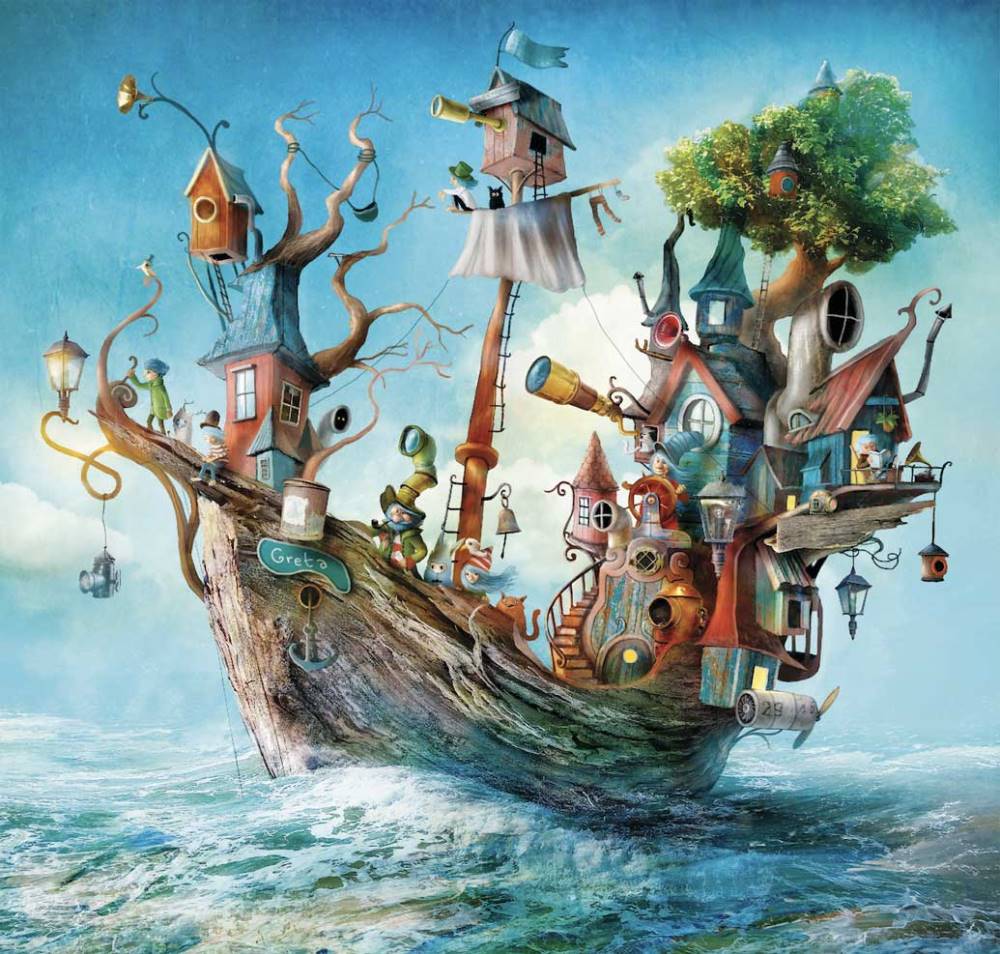 Magnolia Off We Go! 1023 Teile Puzzle Magnolia-4601 Magnolia Off We Go! 1023 Teile Puzzle Magnolia-4601 von Magnolia