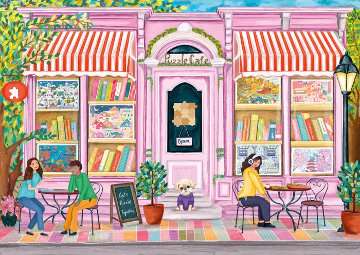 Magnolia Puzzle-Café 1000 Teile Puzzle Magnolia-9103 Magnolia Puzzle-Café 1000 Teile Puzzle Magnolia-9103 von Magnolia