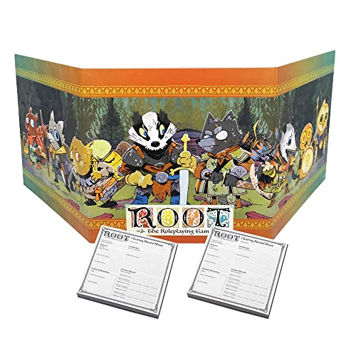 Magpie Games: Root RPG, GM Zubehör-Pack, Tack Your Campaign with Two Custom Notepads Included, Super Fun, Easy, Quick, and Intense Play, for 3 to 5 Players von Magpie Games