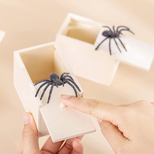 MaibaoteMbt Scare Box Scherzartikel Spinne in Box Spider Box Prank Scherzartikel Spinne Spinne Box Streich Spider Scare Box MaibaoteMbt Scare Box Scherzartikel Spinne in Box Spider Box Prank Scherzartikel Spinne Spinne Box Streich Spider Scare Box von MaibaoteMbt
