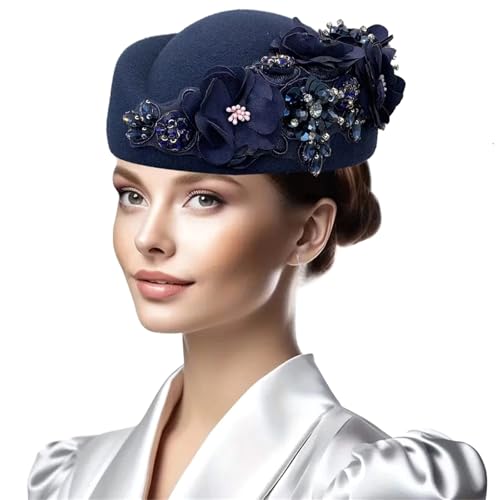 Blumenkuppelhut für Cocktail-Party, Damen, Kopfschmuck, Themenparty, Kostüm, alle passenden formellen Anlässe, Kopfschmuck von Maigridy
