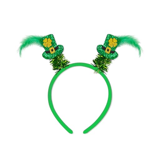 Maigridy Irische Schleife, Kleeblatt-Stirnband, Patrick's Day, Frau, Weihnachten, Pailletten, für Festivals, Fotografie, für Frauen, für Mädchen, Laufen Maigridy Irische Schleife, Kleeblatt-Stirnband, Patrick's Day, Frau, Weihnachten, Pailletten, für Festivals, Fotografie, für Frauen, für Mädchen, Laufen von Maigridy