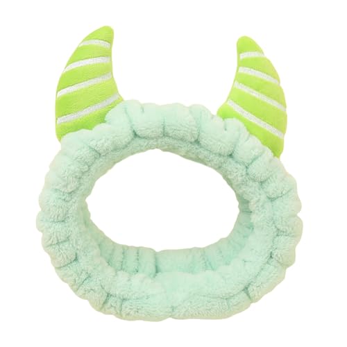 Maigridy Stylischer Cartoon-Teufels-Haarreif, auffälliger Kopfschmuck, grüner Kopfschmuck für Halloween, Cosplay, Rolle, Halloween, Haarreifen Maigridy Stylischer Cartoon-Teufels-Haarreif, auffälliger Kopfschmuck, grüner Kopfschmuck für Halloween, Cosplay, Rolle, Halloween, Haarreifen von Maigridy