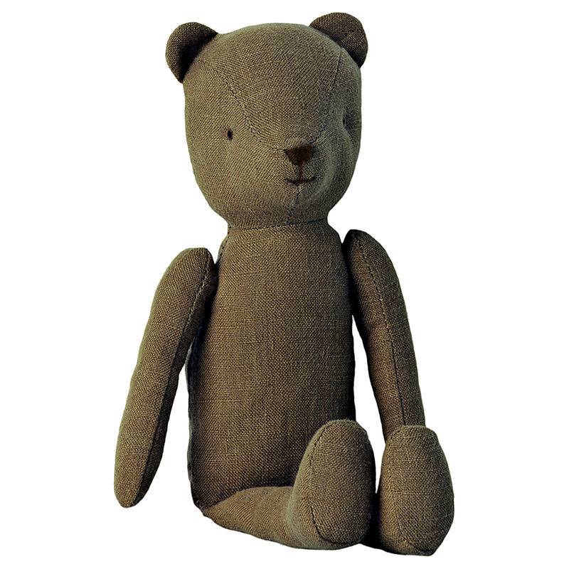 Kuscheltier THE TEDDIES – TEDDY DAD (25cm) in dunkelgrün von Maileg