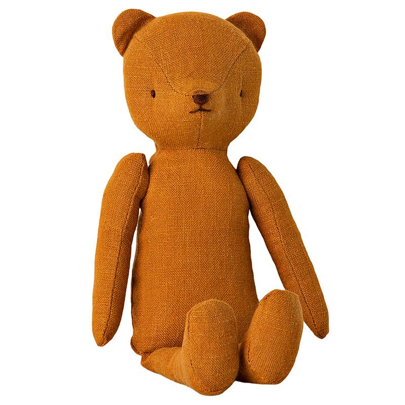 Kuscheltier THE TEDDIES – TEDDY MUM (22cm) in orange von Maileg