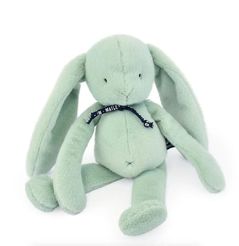 Maïlou Tradition Hase, meloiert, Salbeigrün, 37 cm von Maïlou Tradition