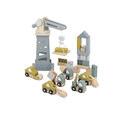 Label Label Holz Baustellen-Set – Personalisierbares Konstruktionsspielzeug mit Namen | Geschenk zur Geburt, Taufe oder zum Geburtstag | Baustellenfahrzeuge & Zubehör aus Holz für Kinder ab 18 Monaten Label Label Holz Baustellen-Set – Personalisierbares Konstruktionsspielzeug mit Namen | Geschenk zur Geburt, Taufe oder zum Geburtstag | Baustellenfahrzeuge & Zubehör aus Holz für Kinder ab 18 Monaten von Mainely