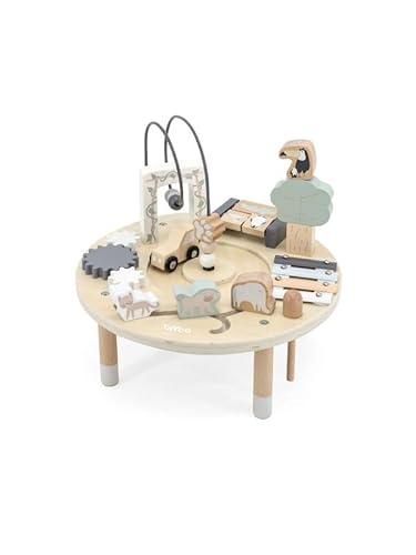 Tryco – Holz Aktivitätstisch – Personalisierbar mit Namen – Motoriktisch für Babys & Kinder – Lernspielzeug aus Holz Tryco – Holz Aktivitätstisch – Personalisierbar mit Namen – Motoriktisch für Babys & Kinder – Lernspielzeug aus Holz von Mainely