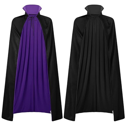 Mainfini Karneval Kostüm Männer Erwachsene Vampir Cape Cosplay Party Stehkragen Anziehen 140CM Mainfini Karneval Kostüm Männer Erwachsene Vampir Cape Cosplay Party Stehkragen Anziehen 140CM von Mainfini