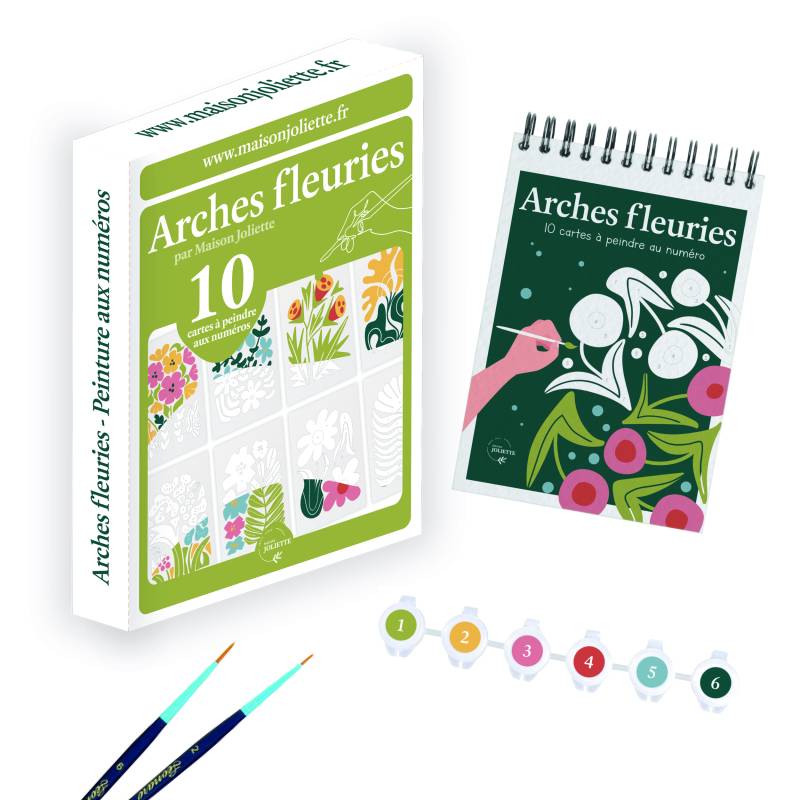 Maison Joliette Malen Nach Zahlen - Arches Fleuries Maison-Joliette-20565 von Maison Joliette