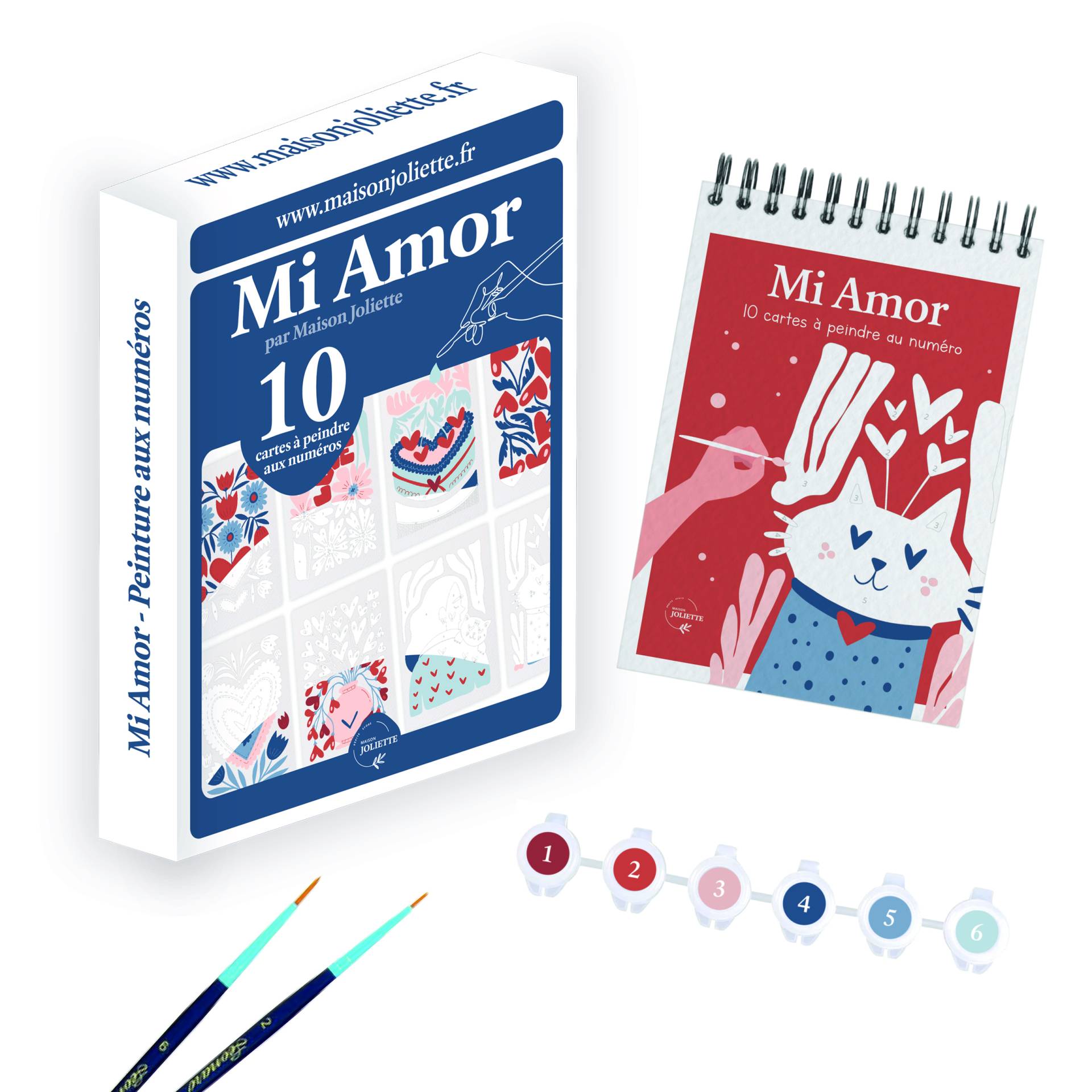 Maison Joliette Malen Nach Zahlen - Mi Amor Maison-Joliette-20612 Maison Joliette Malen Nach Zahlen - Mi Amor Maison-Joliette-20612 von Maison Joliette
