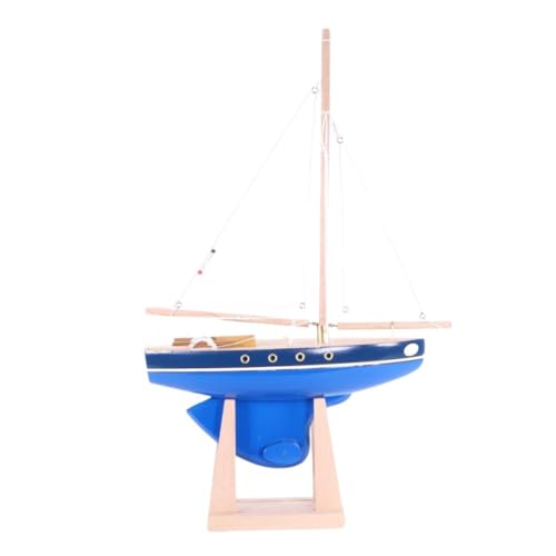 Le Tirot Bleu - Holzsegelboot 30 cm Le Tirot Bleu - Holzsegelboot 30 cm von Maison Tirot