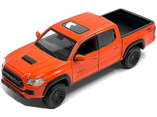 2023 Tacoma TRD PRO Pickup Truck Solar Octane Orange mit Sonnendach Special Edition Serie 1/27 Druckguss Modellauto 32910OR von Maisto Models