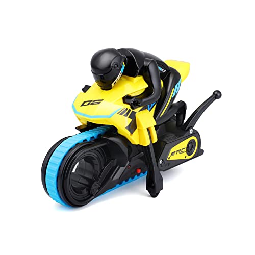 Maisto Tech - May Cheong Group RC CYKLONE 2,4 GHz - Gelb - Motorrad für Kinder ab 5 Jahren M82767Y, M82767Y von Maisto Tech